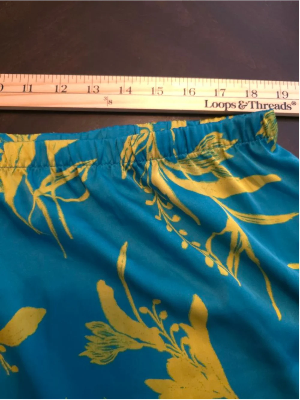 Womens Plus Size NWOT Coquette Regency Satin Teal Yellow Floral PJ Shorts XXL